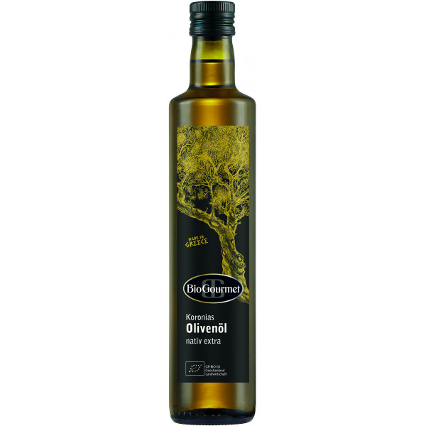 Био «Корониас», греческое оливковое масло первого холодного отжима(extra virgin), 500 мл 